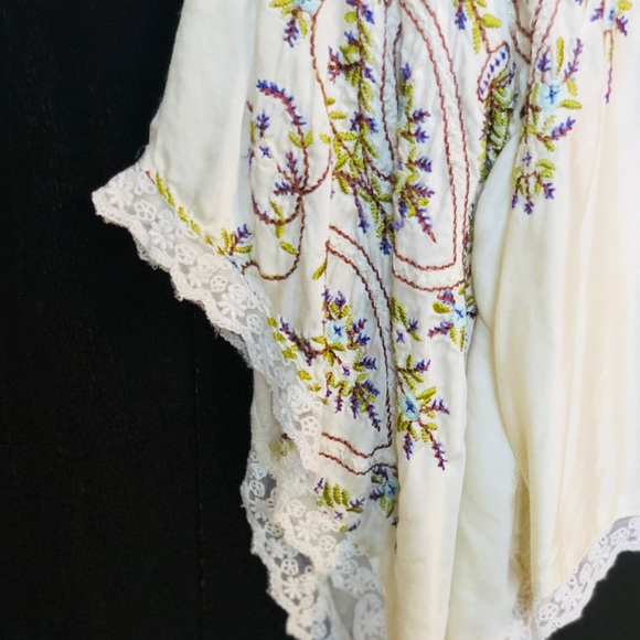 🌵FREE PEOPLE🌵 EMBROIDERED TOP - Picture 4 of 6